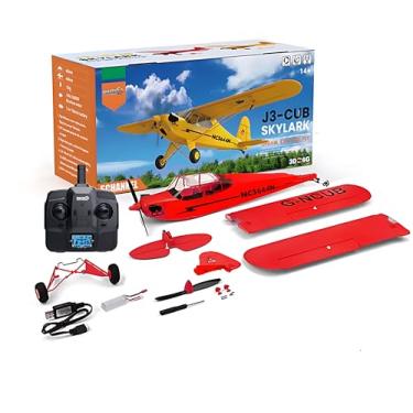 Imagem de Avião de Controle Remoto Grande A160-J3 RC Elétrico com Asa Fixa, Alta Performance, Longo Alcance, Leve e Resistente, Voo Estável, Ideal para Iniciantes, Adultos e Profissionais de Aeromodelismo