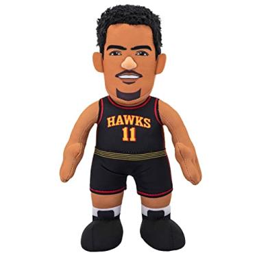 Imagem de Bleacher Creatures Boneco de pelúcia Atlanta Hawks Trae Young 25,4 cm – Um superstar para brincar e exibir