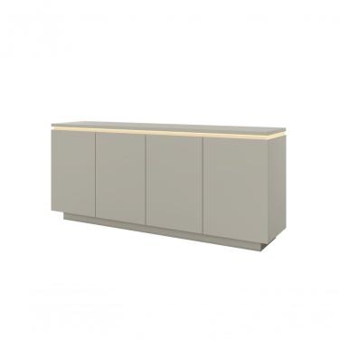 Imagem de Buffet Luminus 4 Portas C-led Mavaular Off White