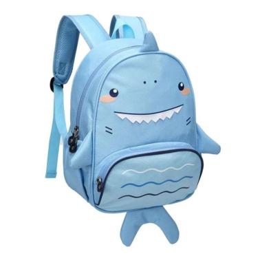Imagem de Mochila Escolar Infantil In2414mp Tubarão - Nova Rio
