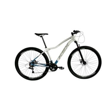 Imagem de Bicicleta Aro 29 Ksw ou KSX Feminina 21 Marchas Câmbios Especiais Mtb (Azul c/Branco (ADS PRATA), 17)