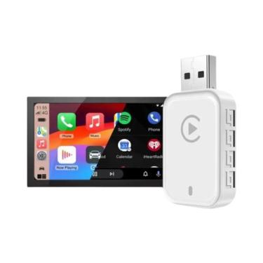 Imagem de Adaptador Wireless Android Auto 2025 Carplay Smart Box USB Plug And Pl