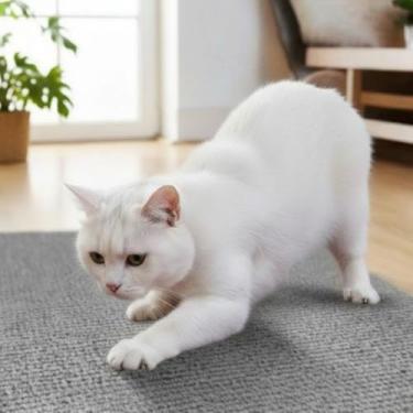 Imagem de Protetor de Sofa para Gatos ，Arranhador para Gatos Sofá ，Arranhador Adesivo para Gatos，para Proteger o Sofá, A Cama, os MóVeis, As Paredes, etc., em Casa.(Cinza,200X45)