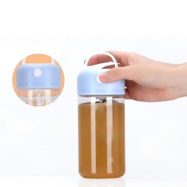 Imagem de Garrafa Mixer Copo Misturador Eletrica 300ml Garrafa Automática Shake Whey Miniliquidificador Batedeira Whey Gym