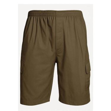 Imagem de Bermuda Contra Regra Brim Cargo Plus Size 100% Algodão-Masculino