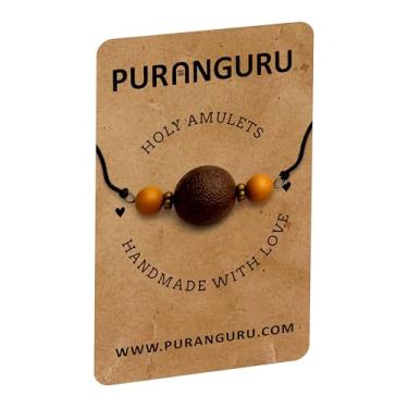 Imagem de PURANGURU Pingente de contas Nazar Battu | Amuleto Mahakal sagrado | Berloque de proteção contra o olho turco | Holy Raksha Sutra Suraksha | Talismã Nazar Boncugu | Colar Chamatkarik Gutika Drishti