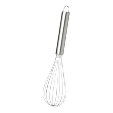 Imagem de Cozinha 3 Peças: Amassador de Batatas Inox + Fouet + Espátula de Bolo Utensílios Domésticos(1 FOUET)