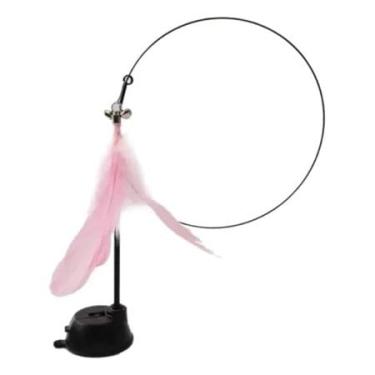 Imagem de Brinquedos Para Gatos Interativo Com Pena E Varinha - Brinquedo Gato E AcessóRios(4)