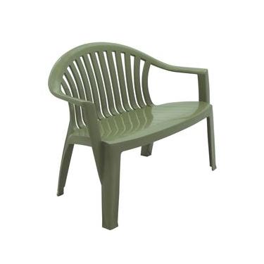 Imagem de Banco Tramontina Leme 114x60 cm em Polipropileno Verde Oliva