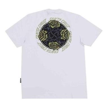 Imagem de Camiseta Santa Cruz Dressen Rose Solo SS - Branco-Masculino