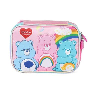 Imagem de Estojo Box 100 Pens Luxcel Ursinhos Carinhosos Rosa