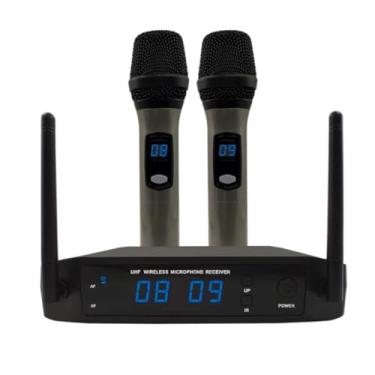 Imagem de Microfone Sem Fio LS926 Multifrequencia Com Controle Leson