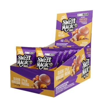 Imagem de Sweet Magic Duo - 24 Unidades 25g Peanut Butter e Creme de Avelã - Canibal