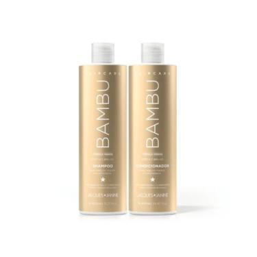 Imagem de Kit Jacques Janine Hair Care Bambu Shampoo 450ml + Condicionador 440ml