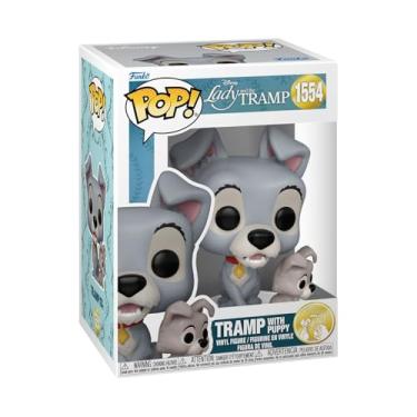 Imagem de Boneco Funko Pop! 1554 Tramp With Puppy - Lady & The Tramp