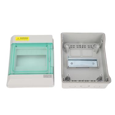 Imagem de AUNMAS Caixa de Distribuição de Energia 6 Vias à Prova d'água IP66 Com Barramento de Cobre para Carregamento Solar e EV