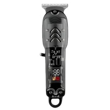 Imagem de Máquina Cortar Cabelo Barbeador Aparador Elétrico Smart HLS-T08 - J.K 