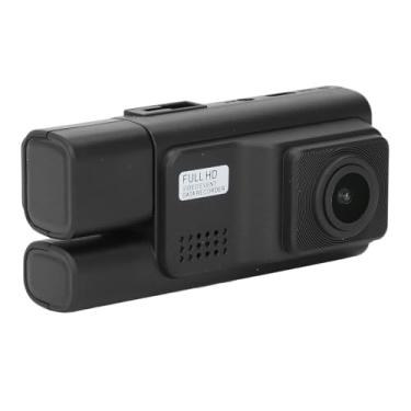 Imagem de KIMISS 3 Canais Dash Cam Professional WiFi Detecção de Movimento Tela de 2 Polegadas Giratória 1080P HD Night Triple Camera Driving Recorder para Carros Caminhões SUVs