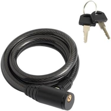 Imagem de Corrente de Segurança com Cadeado para Bicicleta, 2 Chaves Incluídas