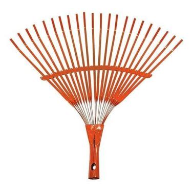 Imagem de Rastelo Vassoura para grama Sem cabo Regulavel 18 Dentes Metal - BESTF