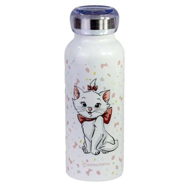 Imagem de Zona Criativa – Garrafa Bubble Marie 500ml | Tampa Rosqueável com Vedação em Silicone – Mantém a Temperatura por até 6h - Compacta e Prática para acompanhar a Rotina - Disney