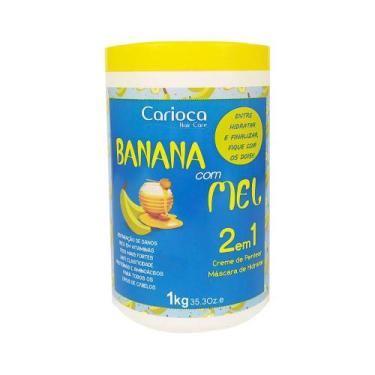 Imagem de Creme De Pentear + Máscara De Hidratação 2 em 1 Carioca Hair Banana co