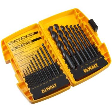 Imagem de DEWALT DW1167-17 peças - Conjunto de brocas de ponta dividida em preto e dourado