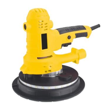 Imagem de Lixadeira Elétrica Profissional 750W com Disco de 176mm, LED Integrado, Controle de Velocidade, Sistema de Aspiração de Pó, Ideal para Drywall, Gesso, Massa Corrida e Pintura