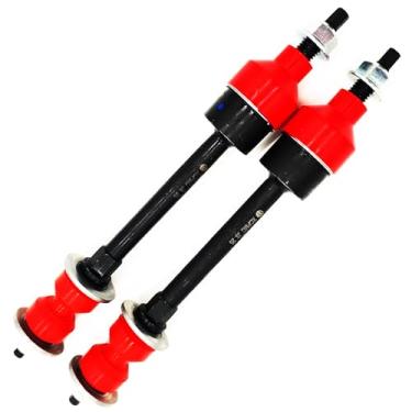 Imagem de STICHLER Kit de elos de barra estabilizadora frontal vermelha K80894 K750157 para Dodge Ram 1500 4WD 2011-2012 Ram 1500 4WD 2013-2018 Ram 1500 2019-2024 Ram 1500 Clássico