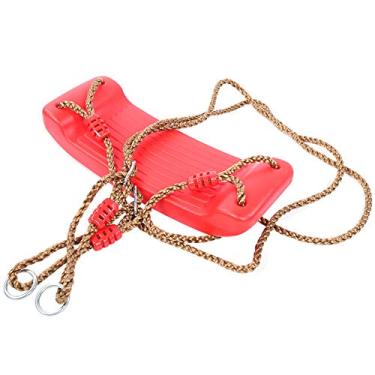 Imagem de KIMISS Assentos Curvos de Corda Giratória - Brinquedo Suspenso Interno e Externo para Jardim, Jardim de Infância e Playground - Assentos Giratórios Seguros e Divertidos Com Carga Máxima de 150 Kg