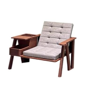 Imagem de Esquirla Móveis em miniatura para casa de bonecas na escala 1:12, adereço fotográfico, mini poltrona decorativa, acessórios para decoração de quarto.