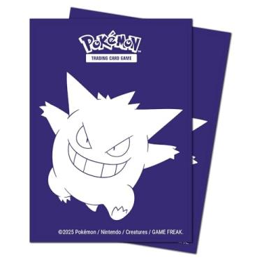Imagem de Ultra PRO - Elite Series Gengar 105ct APEX™ Deck Protector Sleeves for Pokemon, for TCG, Pokemon Card Protection, Collectible Sleeves, Gaming Accessories, Stylish Card Sleeves, Shuffle-Friendly,