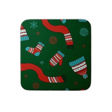 Imagem de Ladrilho Decorativo de Cerâmica Com Estampa Padrão de Tricô Inverno