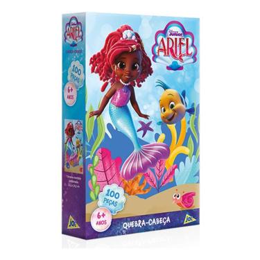Imagem de Quebra-Cabeça Ariel - 100 Peças - Jak