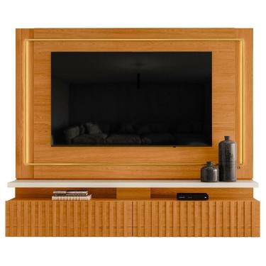 Imagem de Painel Suspenso Tv 75" Gaia Madetec Cinamomo Off White