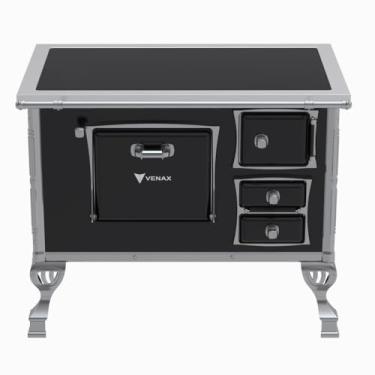 Imagem de Fogão a Lenha GII N 2 Premium Preto Saida Esquerda