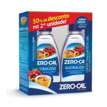 Imagem de Zero-Cal Sucralose Adoçante Líquido Pack 50% 2ª Unidade