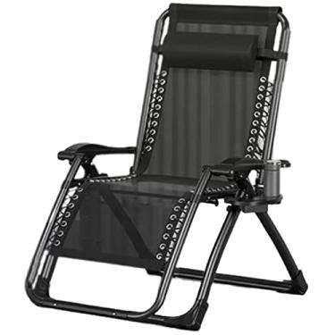 Imagem de ajustável Cadeiras Gravidade Zero Ajustável Espreguiçadeira Gravidade Zero Acolchoada Espreguiçadeira Pátio Cadeira Com Encosto De Cabeça Para Interior E Exterior macio