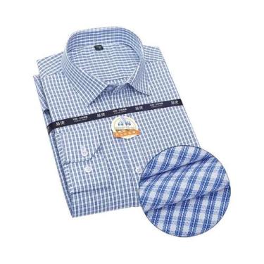 Imagem de Camisa Social Masculina Branca De Manga Longa Para Negócios, Design Cl