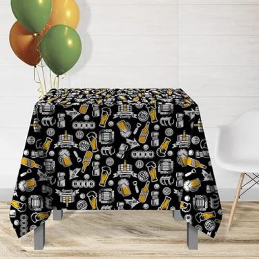 Imagem de 10 Toalha Mesa TNT Festa Churrasco Boteco Cerveja 70x70