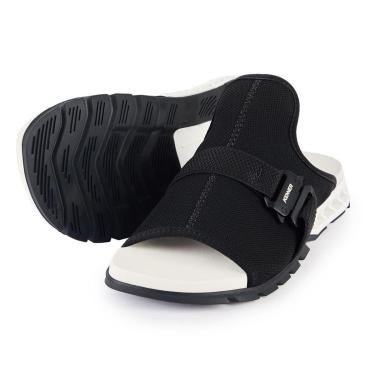 Imagem de Chinelo Kenner Rakka Akyo Slide Masculino Branco e Preto-Masculino
