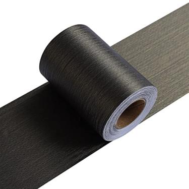 Imagem de GQQGSHOP Rolo autoadesivo de borda de papel de parede de 5 m, borda de moldagem de parede, adesivo de teto doméstico, borda de teto moldura de porta decoração interior linha da cintura (K,10 cm (L) x