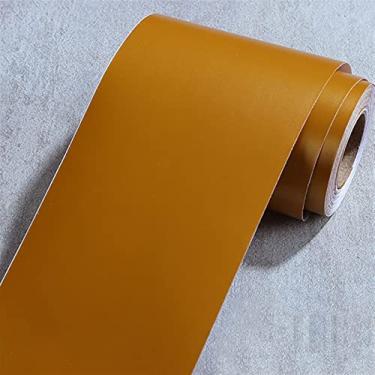 Imagem de Borda de papel de parede autoadesiva de 3 m, tira de borda de parede, decoração de borda de parede, painéis de parede de superfície semelhantes a metal, moldura de porta de borda de teto decoração