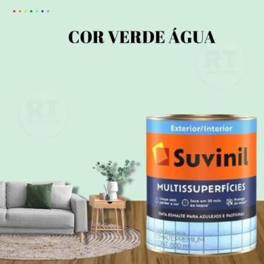 Imagem de Tinta Epóxi Suvinil Multissuperfícies Antimofo Base Água Cor Verde Lav