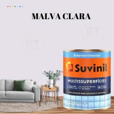 Imagem de Tinta Epóxi Suvinil Multissuperfícies Antimofo Base Água Cor Roxo Lavá