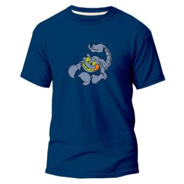 Imagem de Camiseta Algodão Premium Estampa Digital Escorpião Signo DTF - Pavesi,