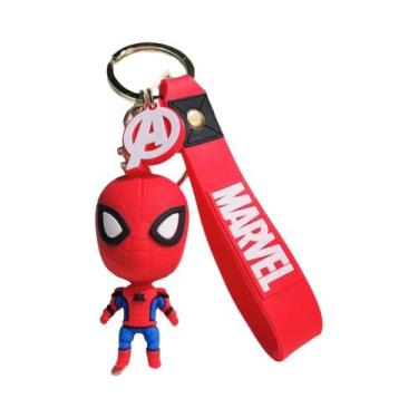 Imagem de Chaveiro Marvel Homem-Aranha Disney Vingadores, Pingente Fofo Para Bol