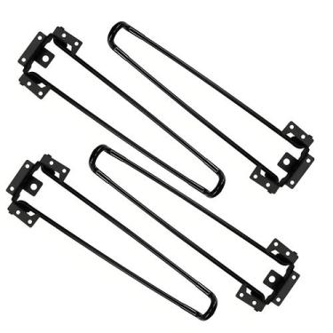 Imagem de Pés De Metal Dobráveis Para Móveis, 4 Peças, Para Mesa De Café, Mesa D