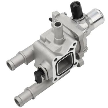 Imagem de IRONTEK Upgrade Aluminium 902-033 Conjunto de carcaça de termostato de refrigeração do motor com junta de sensor apto para Chevrolet 10-16 Cruze/ 2016 Cruze Limited/12-18 Sonic/ 13-20 Trax Substitui