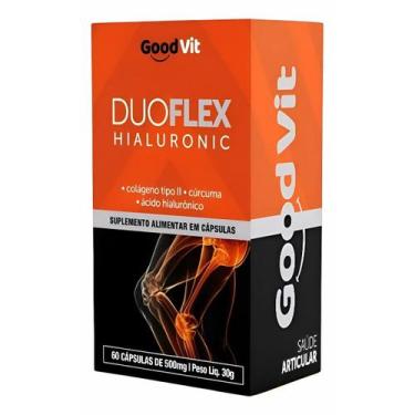 Imagem de Duo Flex Hialuronic 60 Caps Good Vit Para Articulações Sabor:sem sabor
